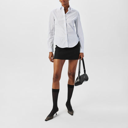 Women's Long-Sleeve Plain Shirt