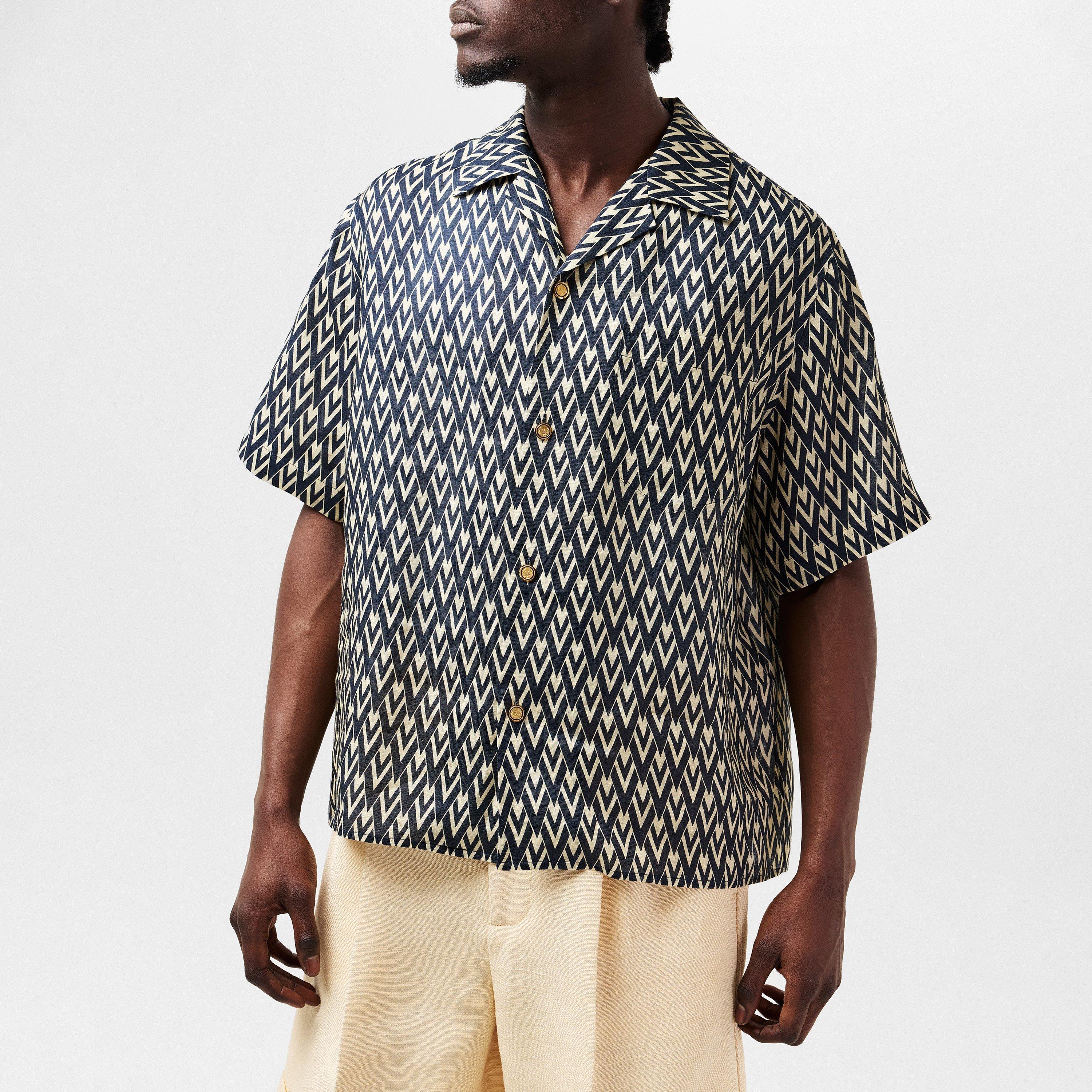 Linen Bowling Shirt