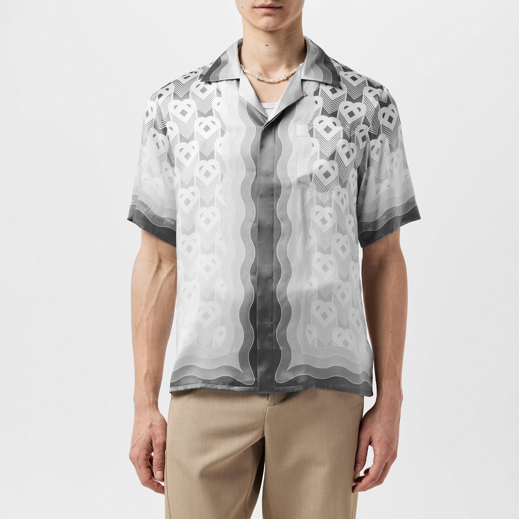 Men's Mono Silk Shirt