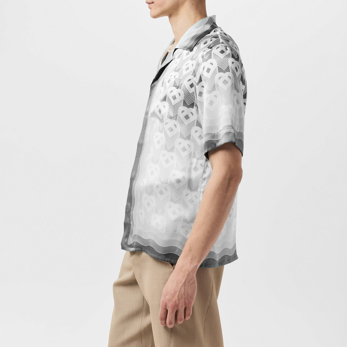 Men's Mono Silk Shirt