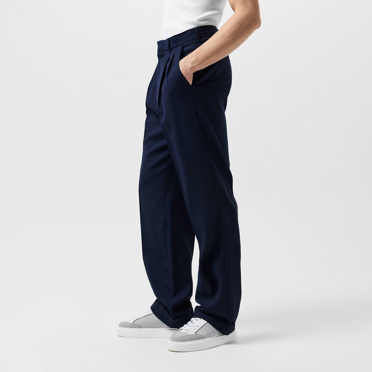 Pleated Trousers