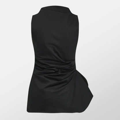 Cotton Peplum Top