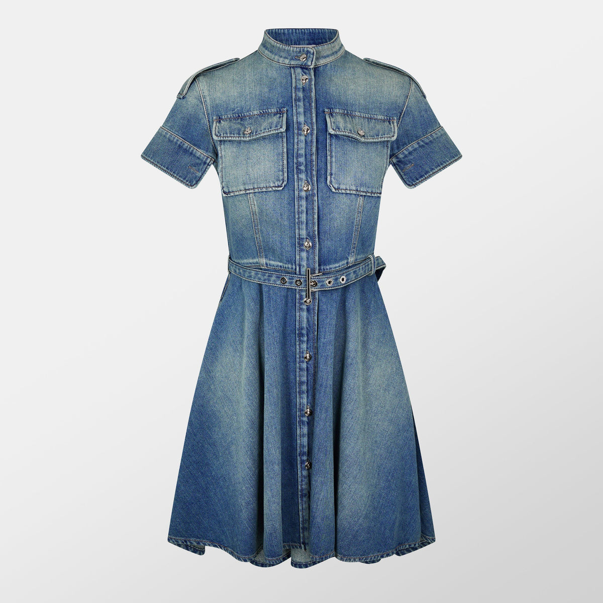 Denim Shirt Dress