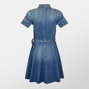 Denim Shirt Dress