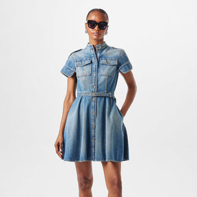 Denim Shirt Dress