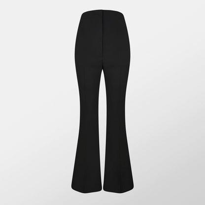 Fold Over Waist Tailored Trousers