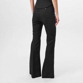 Fold Over Waist Tailored Trousers
