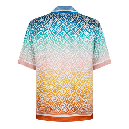 Short Sleeved Silk Shirt