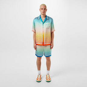 Short Sleeved Silk Shirt