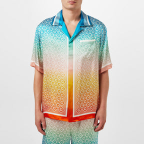 Short Sleeved Silk Shirt