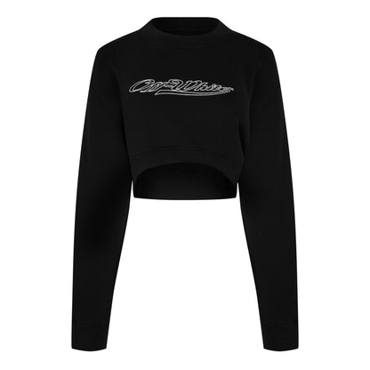 Bling Cropped Sweatshirt