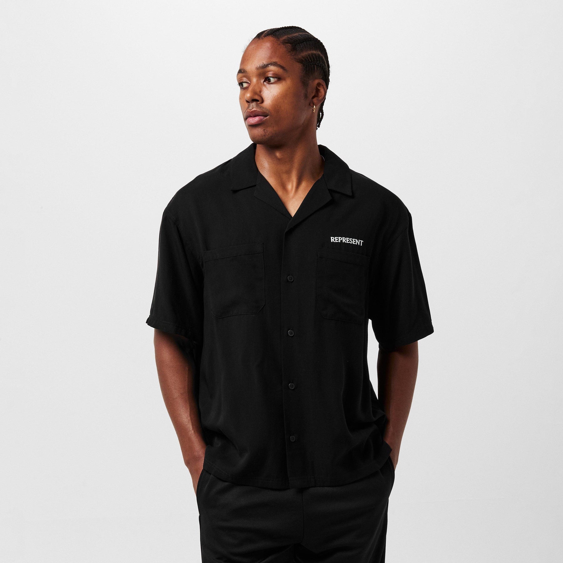 Men's Short-Sleeve Bowling Shirt