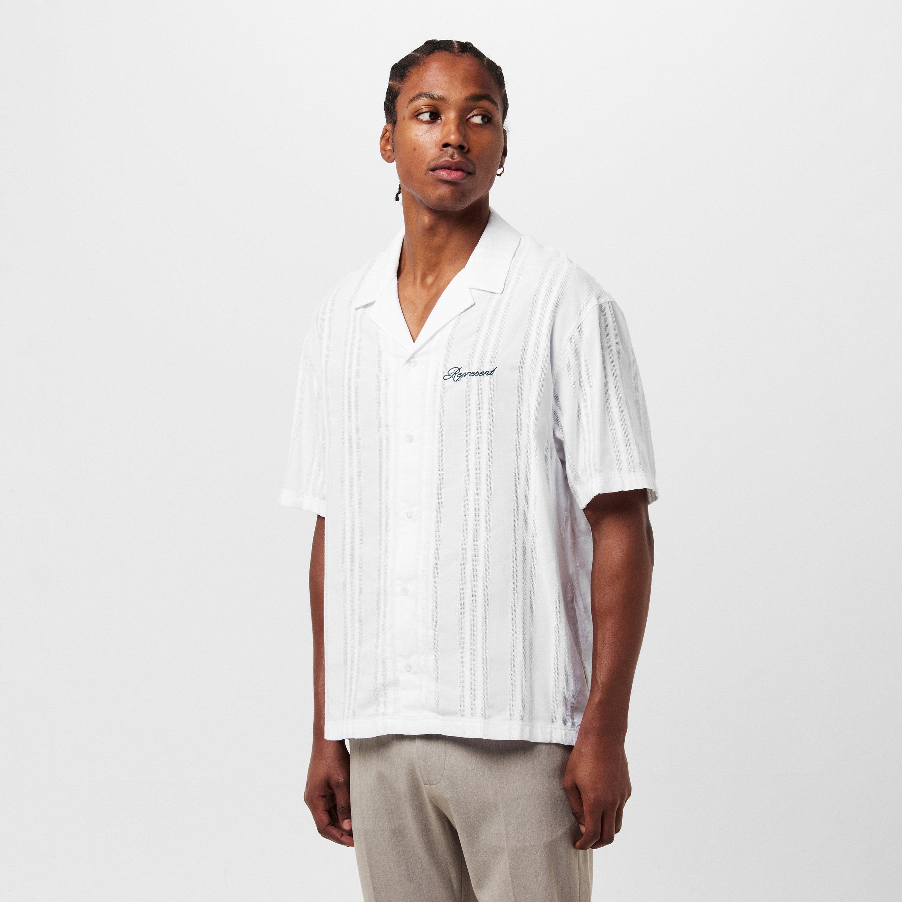 Men's Short-Sleeve Bowling Shirt,