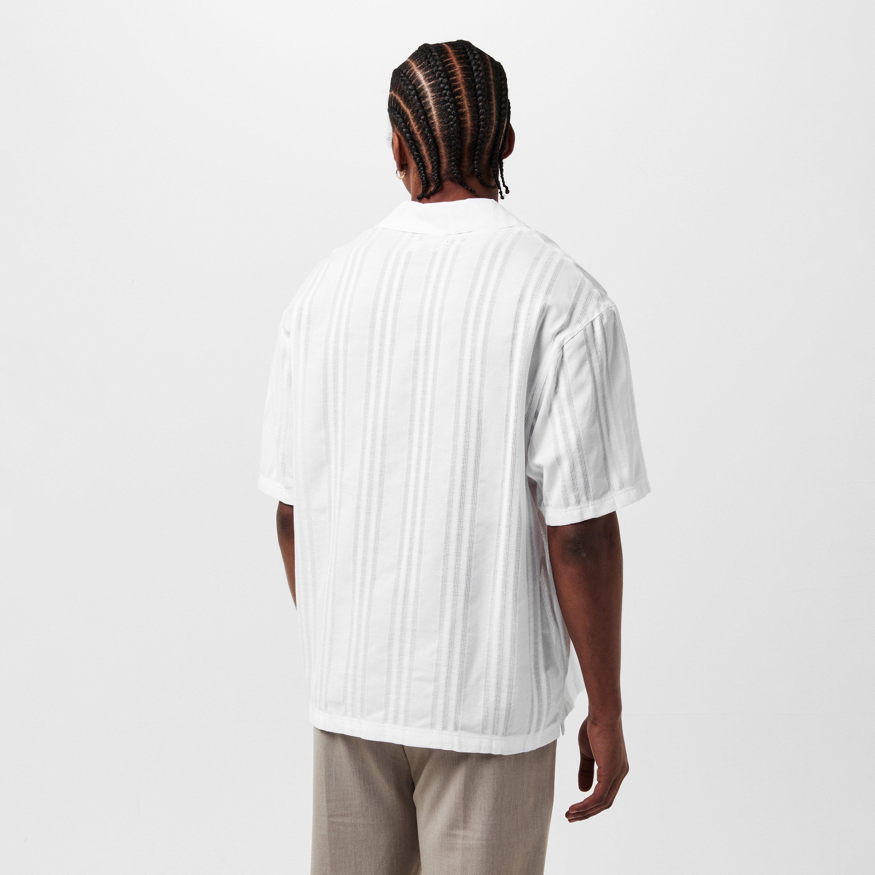 Men's Short-Sleeve Bowling Shirt,