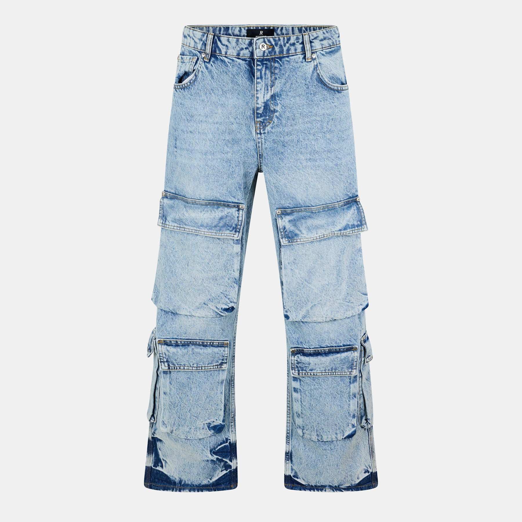 Men's Denim Cargo Jeans