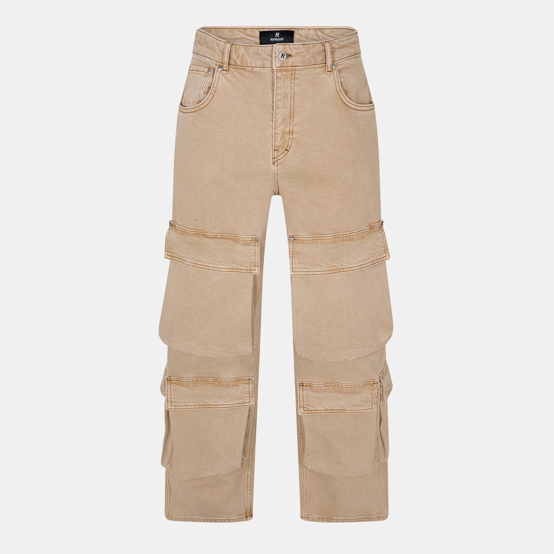 Men's Denim Cargo Jeans