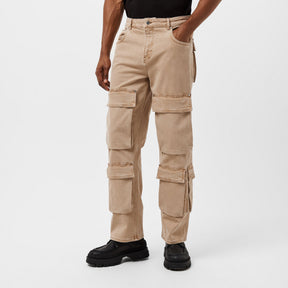 Men's Denim Cargo Jeans