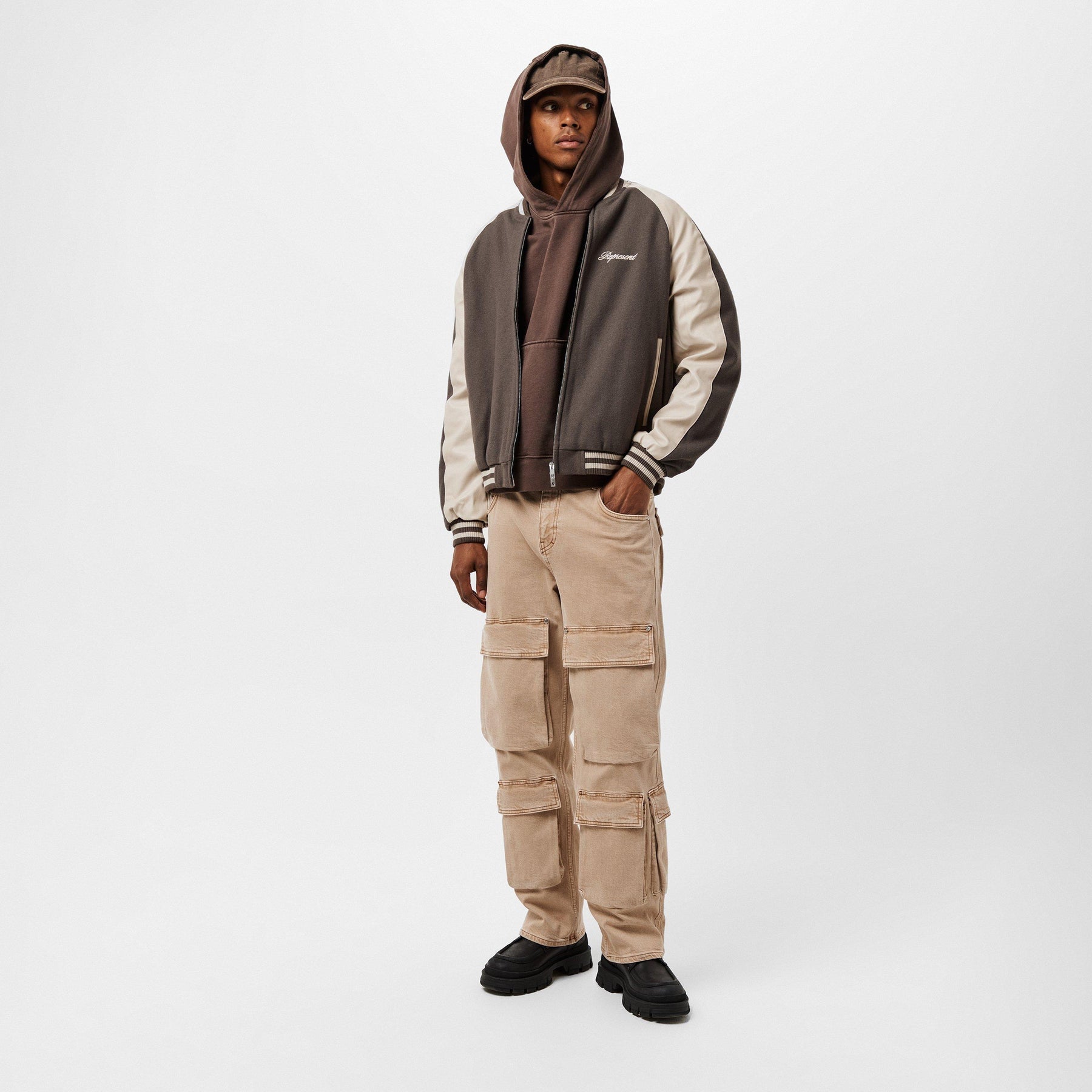 Men's Denim Cargo Jeans