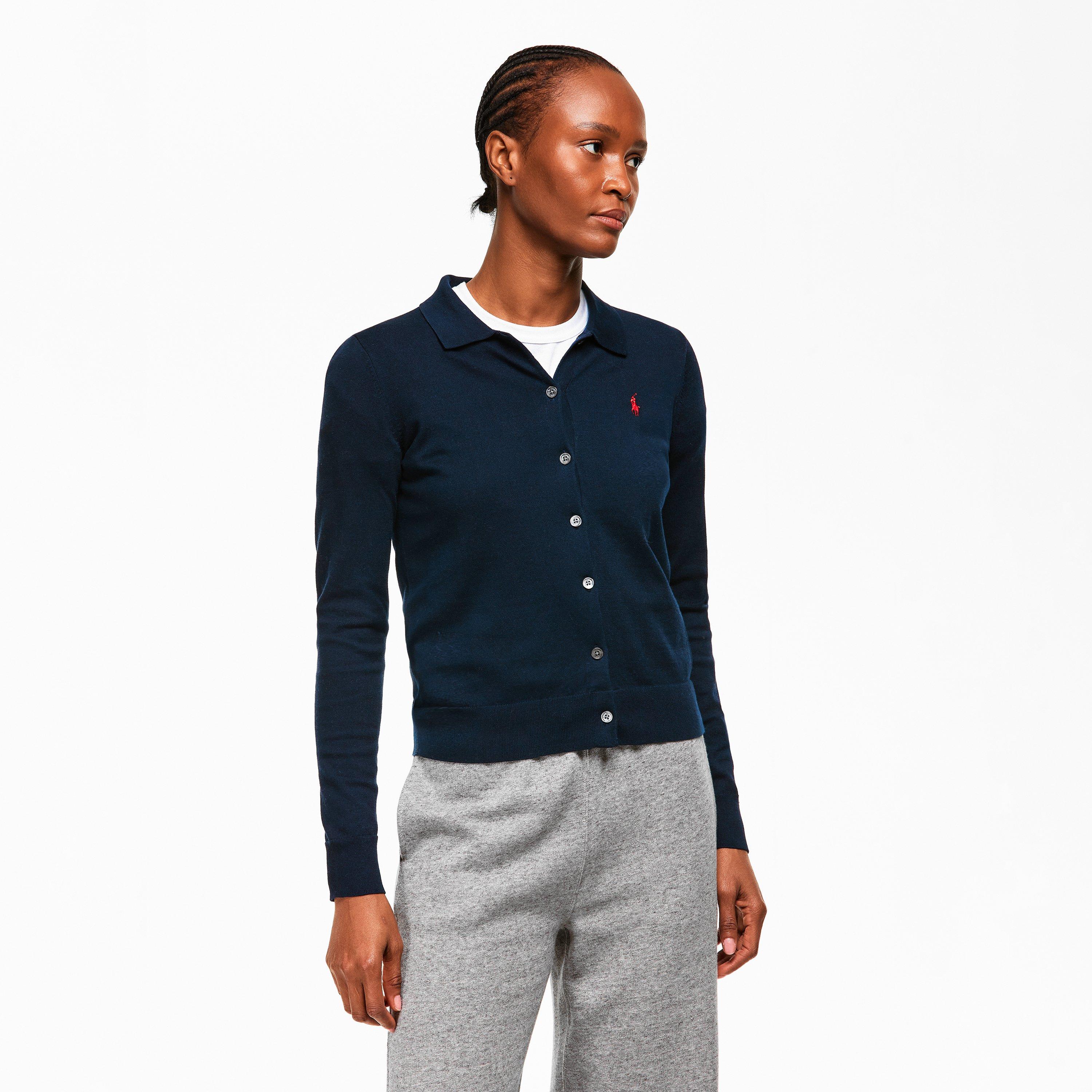 Polo Pima Cardigan Ld61