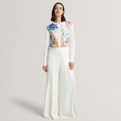 Ted Baker Printed Button Through Cardigan