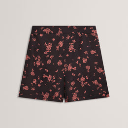 Ted Satin Printed Short