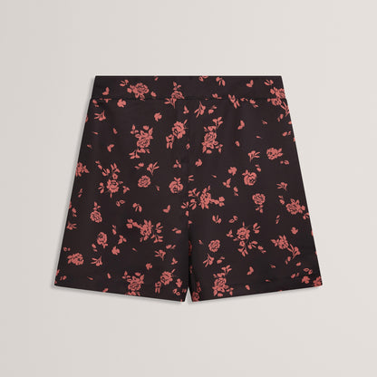 Ted Satin Printed Short