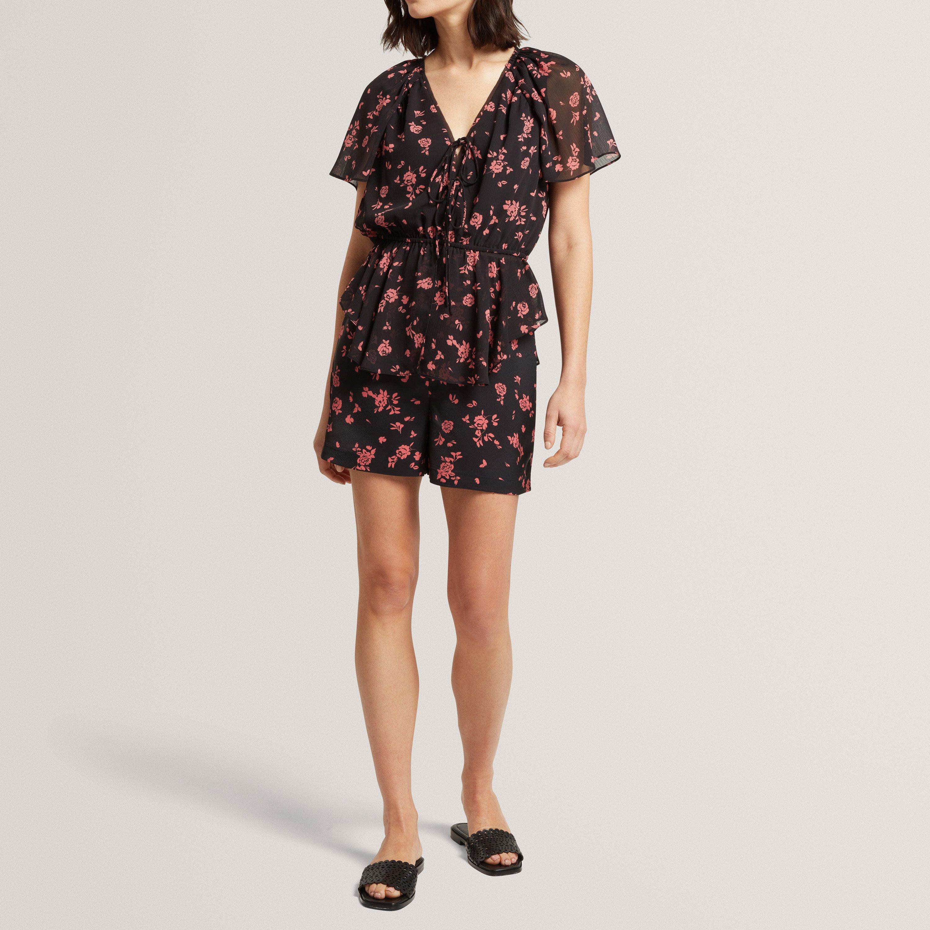 Ted Satin Printed Short