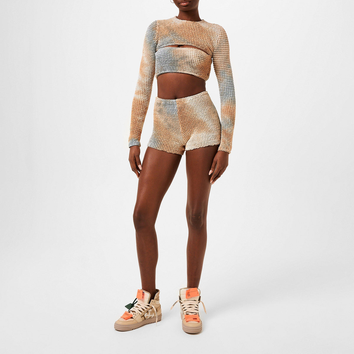 Tie Dye Double Crop Top