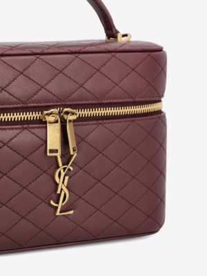 Saint Laurent Gaby large vanity bag in lambskin