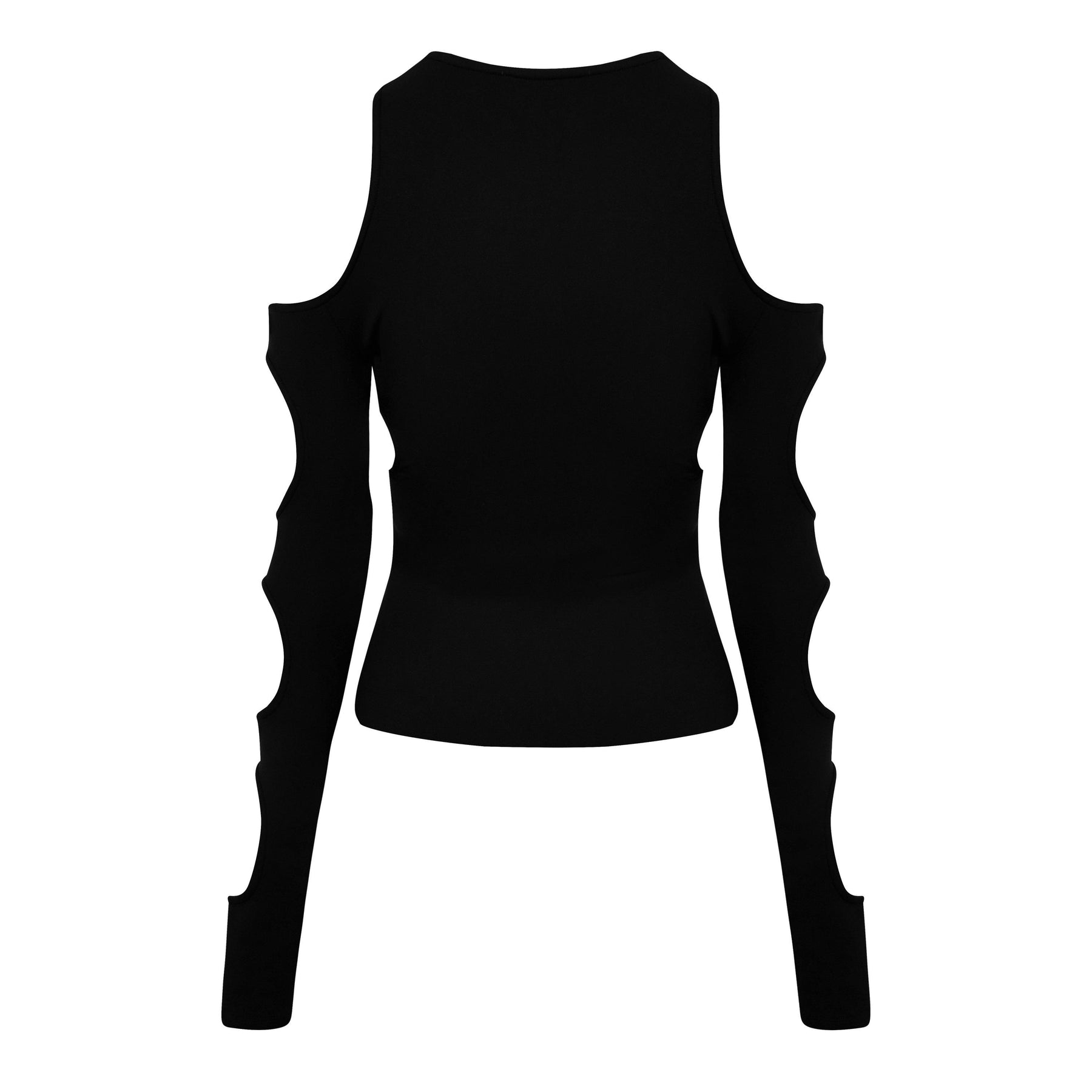 Women's  Cut Out Top, Cutouts Along Arms