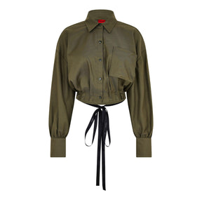 Evelyna Cropped Shirt