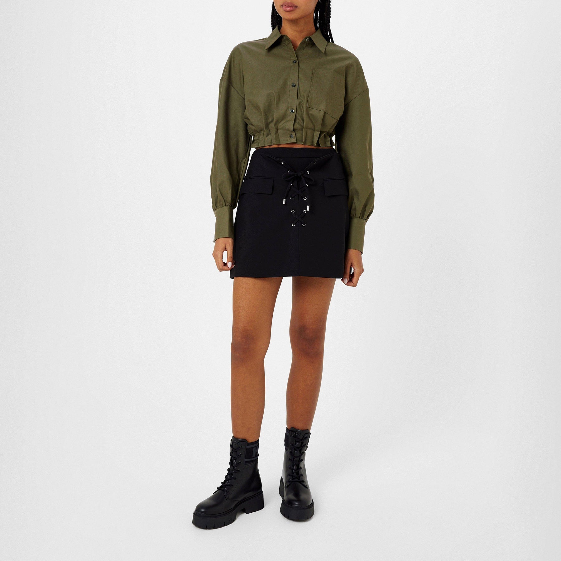 Evelyna Cropped Shirt