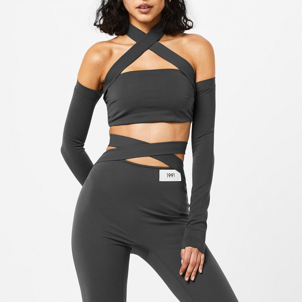 Viscose Top With Sleeve Details