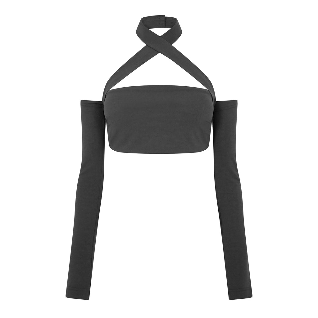 Viscose Top With Sleeve Details