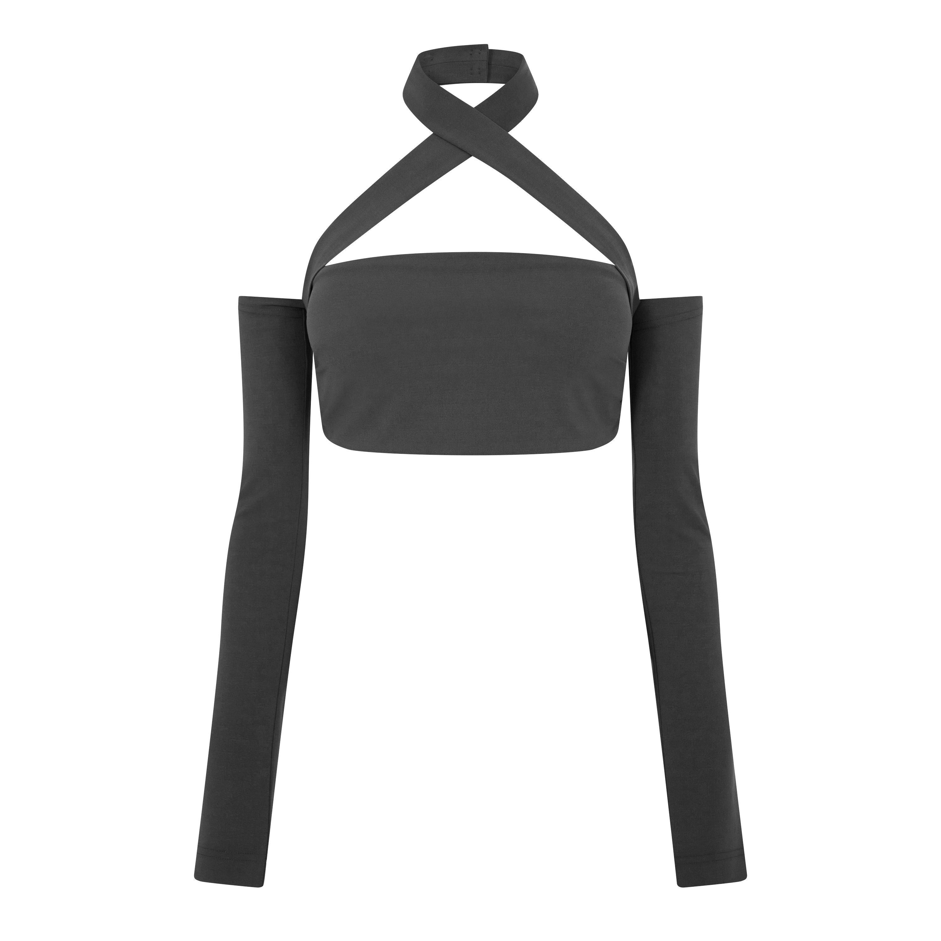 Viscose Top With Sleeve Details