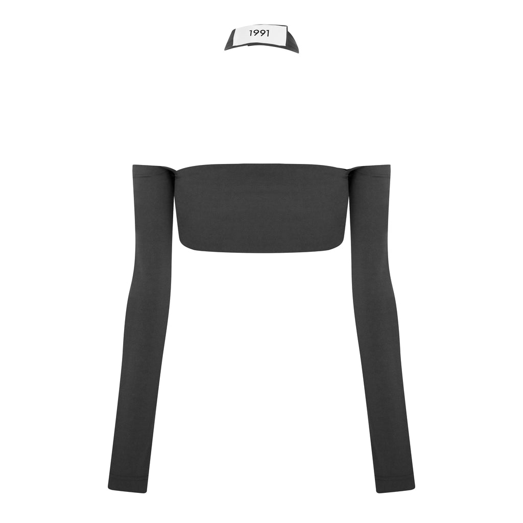 Viscose Top With Sleeve Details