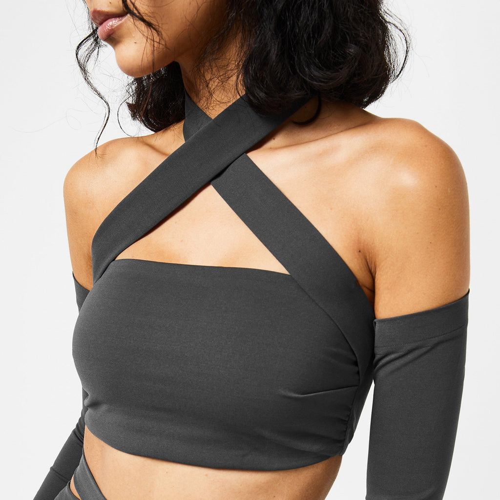 Viscose Top With Sleeve Details