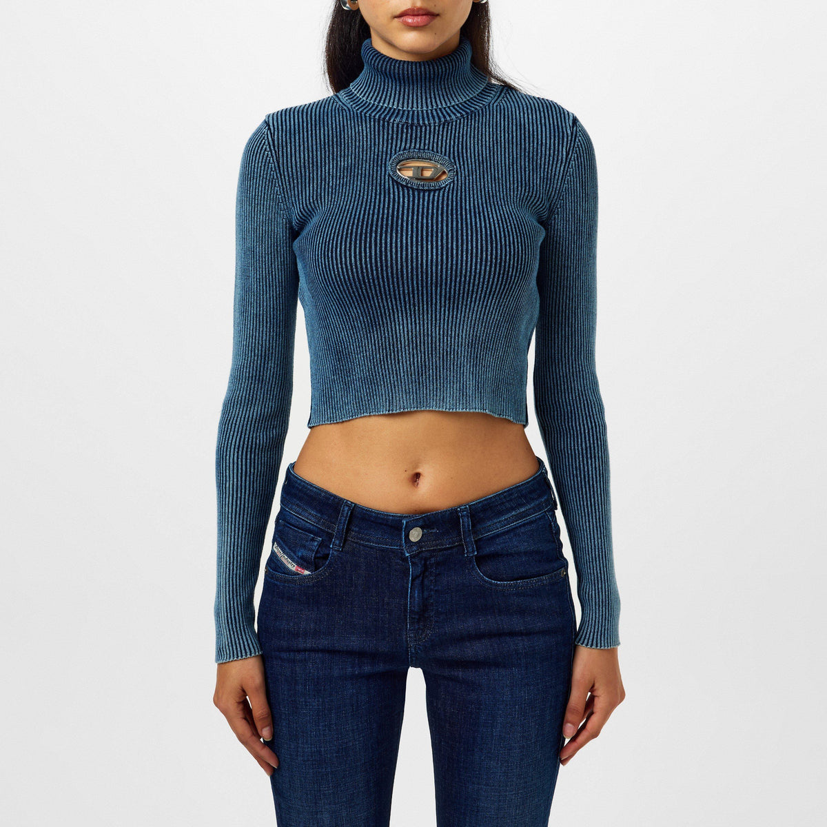 M-Anchor-A Ribbed Top