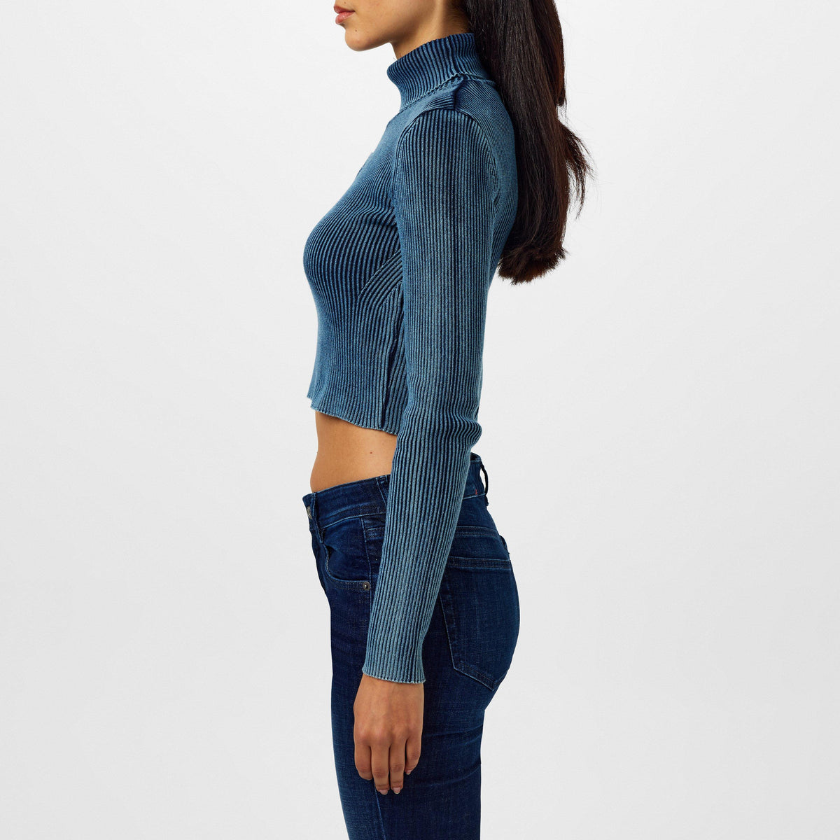 M-Anchor-A Ribbed Top