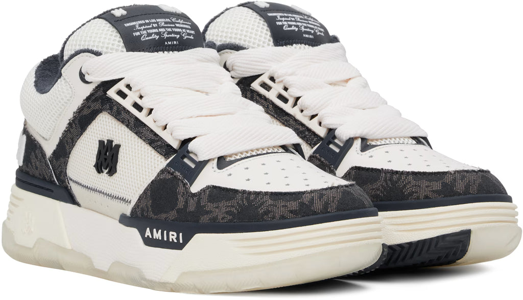 White & Navy MA Quad MA-1 Sneakers