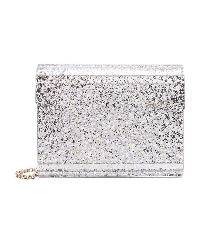 Women's Bags Clutches Silver SS24