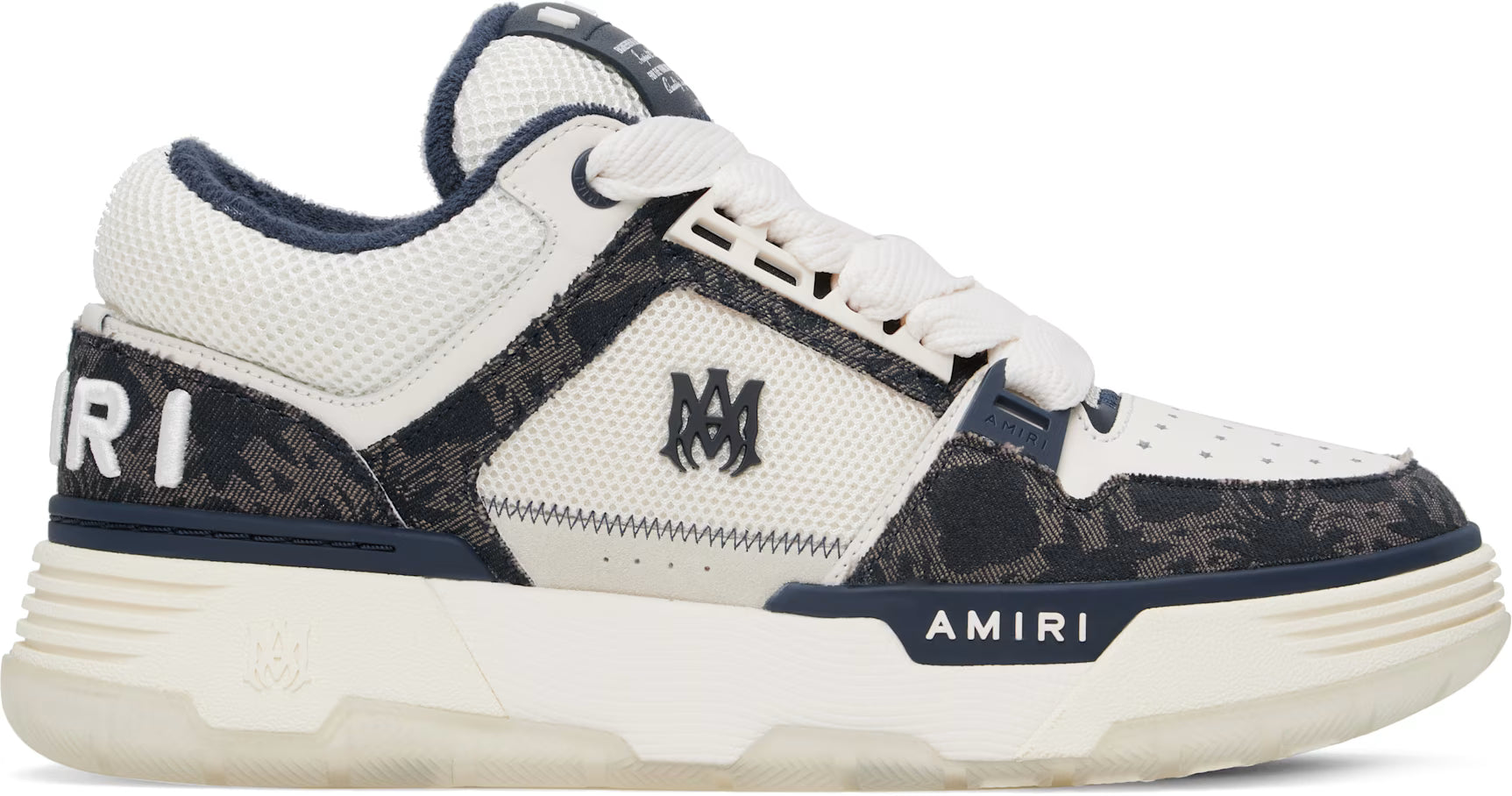 White & Navy MA Quad MA-1 Sneakers