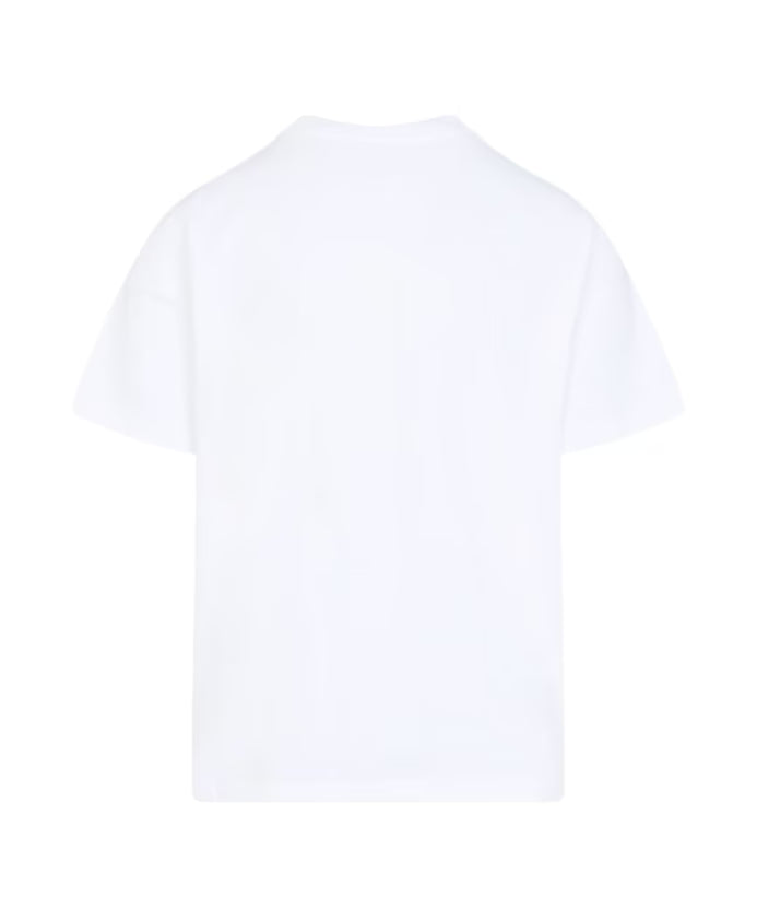 Casablanca White Cotton T-Shirt for Men
