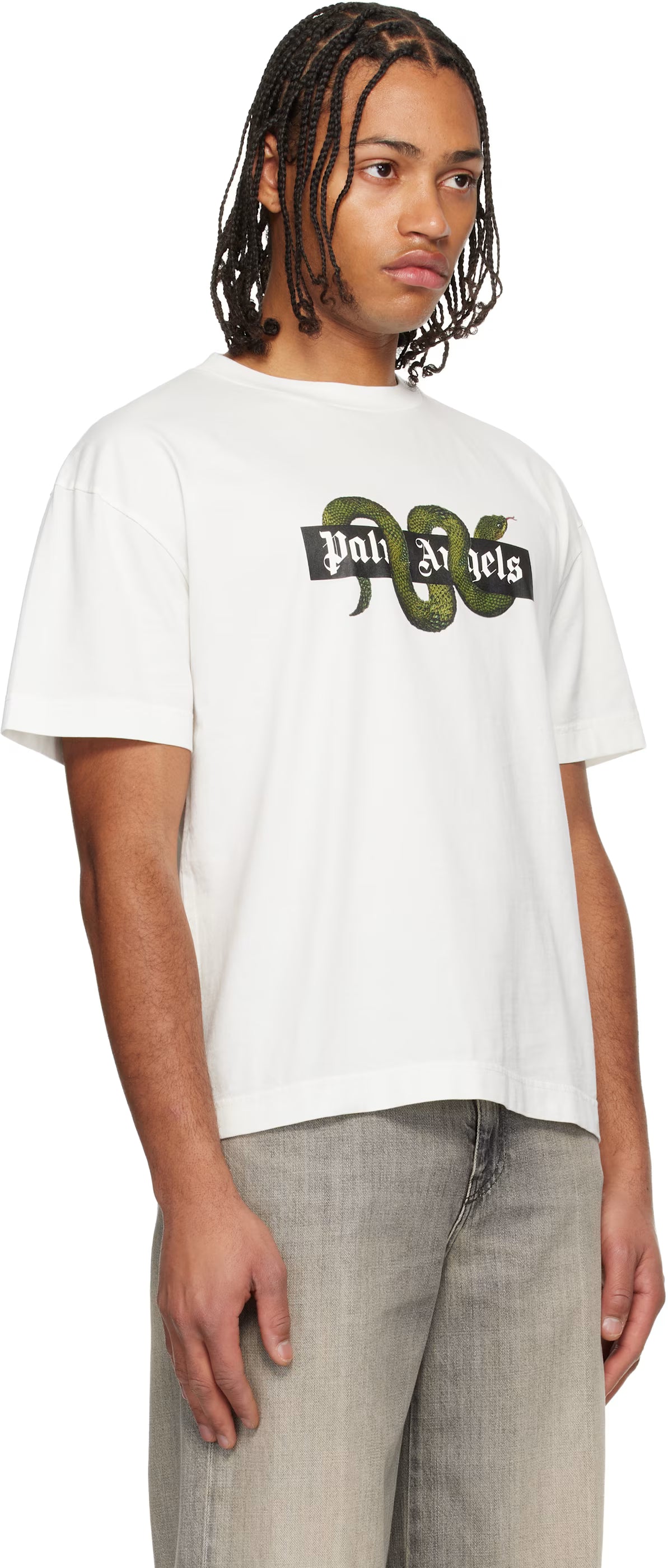 Off-White Snake Logo T-shirt