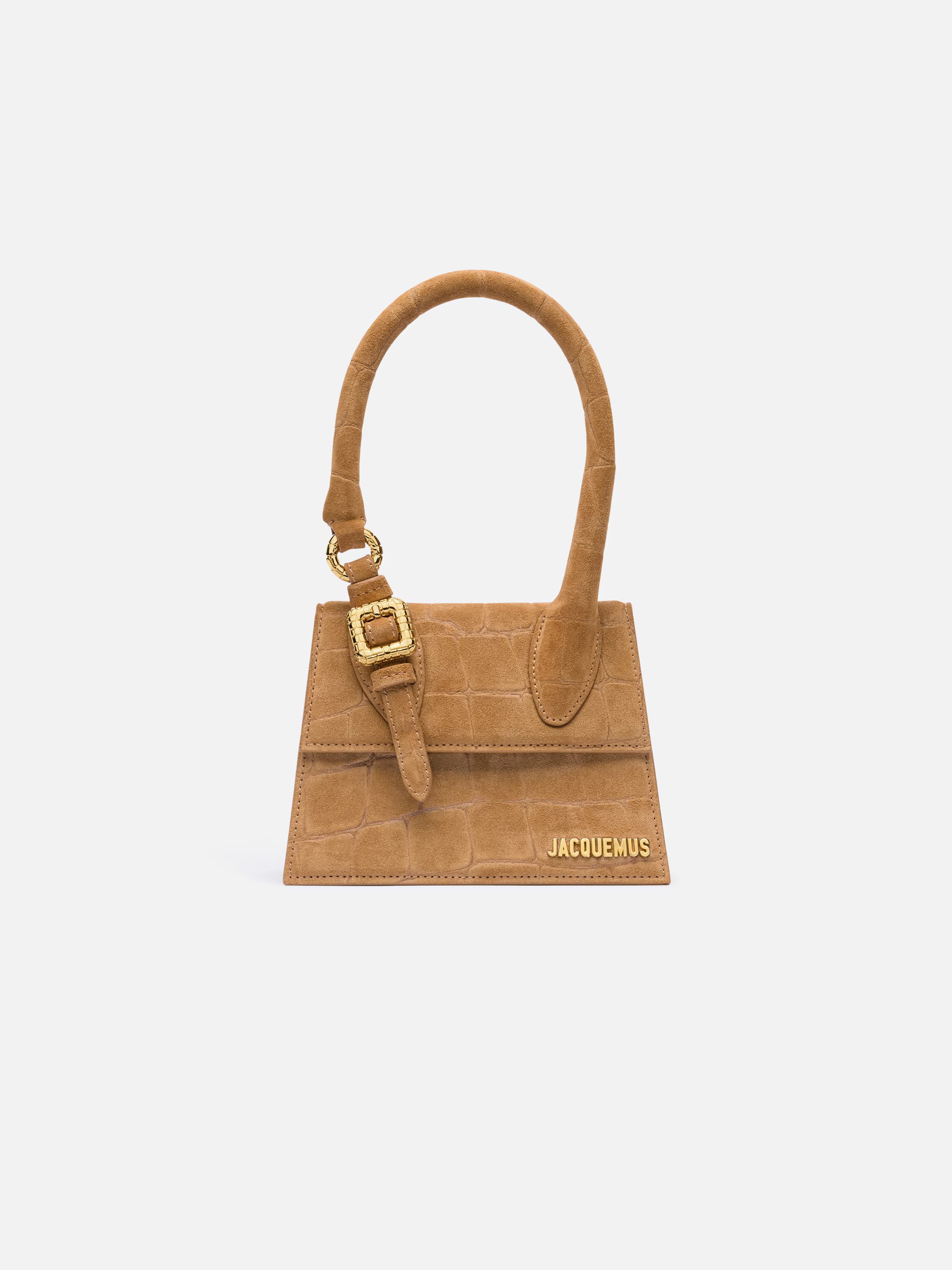 The medium Chiquito with buckle Signature buckled handbag.