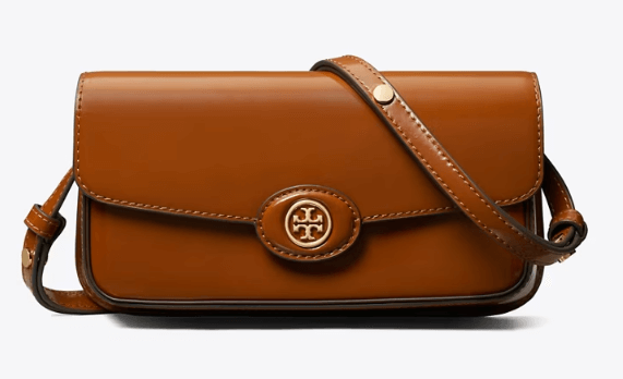 Tory Burch ROBINSON SPAZZOLATO RECTANGULAR SHOULDER BAG - Bags | Shop From The Mirage