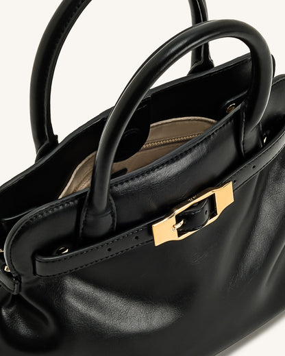Mia Tote Bag - Dark Brown