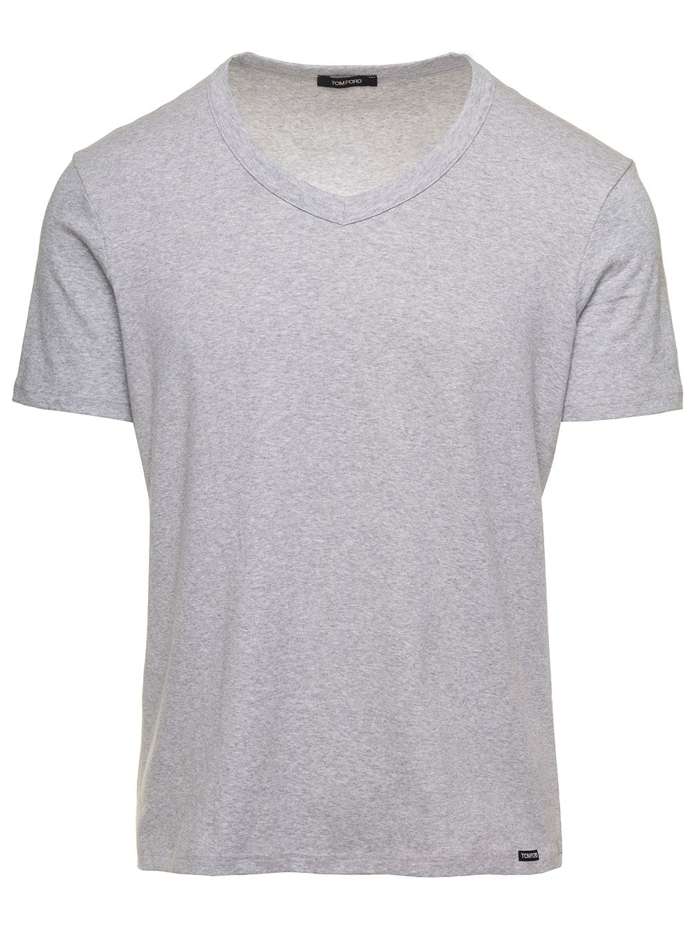 Tom ford Tom Ford Man's Cotton V-Neck T-Shirt