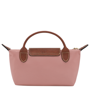 Le Pliage Original Pouch with handle Pink Tea - Recycled canvas
