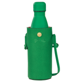 Épure Bottle holder Green - Leather